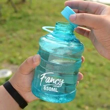1pc Kids Summer Large Capacity Water Bottle, Creative Mini Bucket Shaped, Portable Cup For Outdoor Activities And Sports - Multicolor - View 9