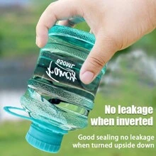 1pc Kids Summer Large Capacity Water Bottle, Creative Mini Bucket Shaped, Portable Cup For Outdoor Activities And Sports - Multicolor - View 8