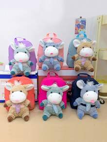 1 Ba Lô Búp Bê Bê Hoạt Hình Dễ Thương Mùa tựu trường Ba lô cho trẻ nhỏ Mẫu giáo Cặp đi học Đồ chơi Ba lô đựng đồ Ba lô đa năng Nhẹ Di động với dây đeo có khóa kéo Có thể điều chỉnh cho túi du lịch hàng ngày cho kỳ nghỉ du lịch Mua sắm ngoài trời Sinh nhật Trường học tặng quà cho con gái bạn Quà tặng sinh nhật Búp bê bê bằng nylon màu có thể tháo rời Trang sức Thiết kế mới Phong cách Đại học Thời trang Túi xách thông thường dành cho sinh viên Bạn thân Trẻ nhỏ Phụ kiện du lịch - 2440 - Xem 3