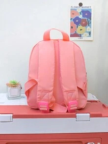 1 Ba Lô Búp Bê Bê Hoạt Hình Dễ Thương Mùa tựu trường Ba lô cho trẻ nhỏ Mẫu giáo Cặp đi học Đồ chơi Ba lô đựng đồ Ba lô đa năng Nhẹ Di động với dây đeo có khóa kéo Có thể điều chỉnh cho túi du lịch hàng ngày cho kỳ nghỉ du lịch Mua sắm ngoài trời Sinh nhật Trường học tặng quà cho con gái bạn Quà tặng sinh nhật Búp bê bê bằng nylon màu có thể tháo rời Trang sức Thiết kế mới Phong cách Đại học Thời trang Túi xách thông thường dành cho sinh viên Bạn thân Trẻ nhỏ Phụ kiện du lịch - 2440 - Xem 9