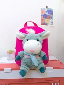 1 Ba Lô Búp Bê Bê Hoạt Hình Dễ Thương Mùa tựu trường Ba lô cho trẻ nhỏ Mẫu giáo Cặp đi học Đồ chơi Ba lô đựng đồ Ba lô đa năng Nhẹ Di động với dây đeo có khóa kéo Có thể điều chỉnh cho túi du lịch hàng ngày cho kỳ nghỉ du lịch Mua sắm ngoài trời Sinh nhật Trường học tặng quà cho con gái bạn Quà tặng sinh nhật Búp bê bê bằng nylon màu có thể tháo rời Trang sức Thiết kế mới Phong cách Đại học Thời trang Túi xách thông thường dành cho sinh viên Bạn thân Trẻ nhỏ Phụ kiện du lịch - 2440 - Xem 16