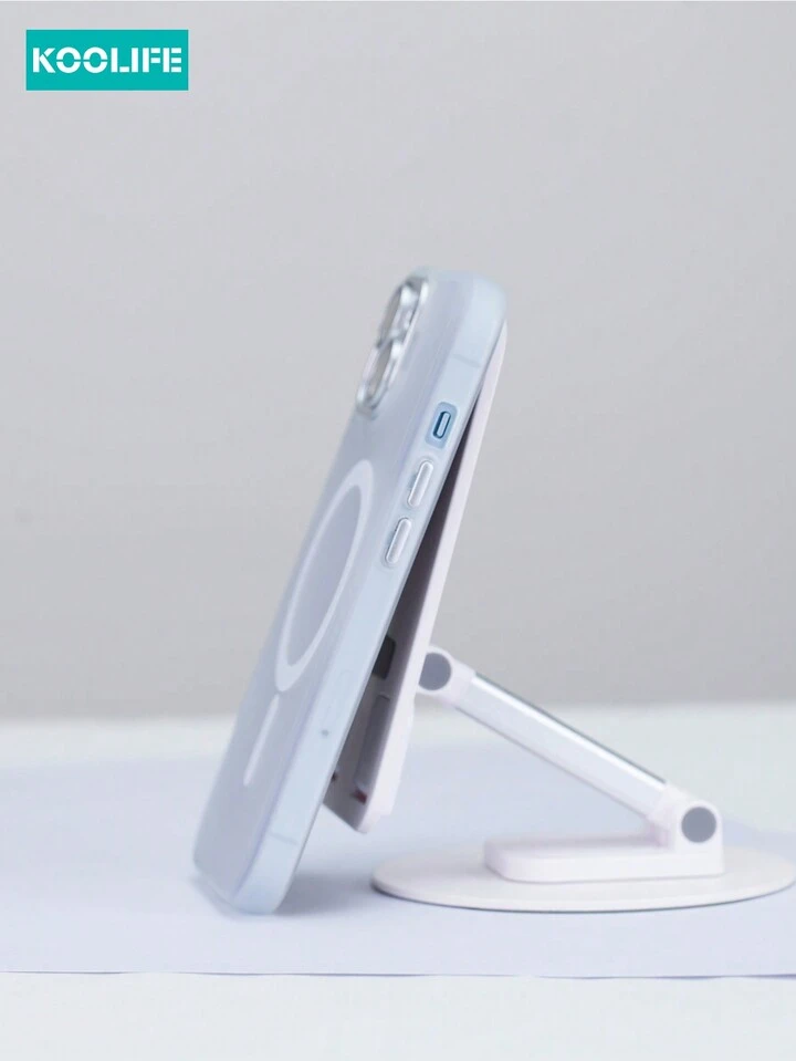 Koolife 1pc Magnetic Adsorption Wireless Charging Full Coverage  