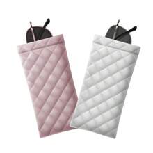 1/2/4pcs Portable Squeezed Glasses Case - PU Leather Soft Sunglasses Bag, Portable Phone Sunglasses Storage Box Cover Glasses Case Holder Organizer Storage Eyeglass Case Protective Case Glasses Bag Sunglasses Pouch For Travel Vacation Cruise Summer Holiday Travelling Bag Travel Stuff Essentials For College Dorm Home School Hotal Travel Kit