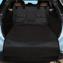 Tấm lót hàng hóa chống nước & chống trượt cho chó SUV - Thiết kế treo hàng ghế sau kèm túi làm mát - Thảm bọc ghế bảo vệ bền bỉ - màu đen - Xem 1