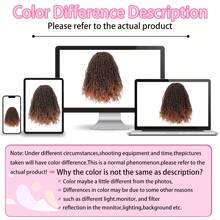 Yanky Twist Crochet Hair 12 Inch 6 Packs Pre-Twisted Fluffy Spring Mini Twist Short Passion Twist, Ombre Brown Pre-Looped Crochet Braids Braiding Hair - Brown Ombre - View 7