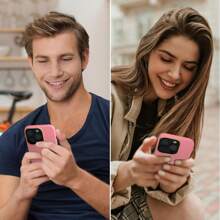 Basic Phone Cases - สีชมพู-พร้อมบรรจุภัณฑ์ - ดู 8