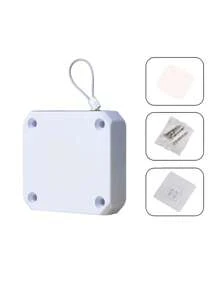 1/2/4入組自粘式繩索門閂，家用門關裝置 - 白色 - 查看 3