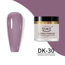 VOKY 30G 2024 Phổ Biến Cổ Điển Mới Khỏa Thân Series Màu Thịt Lấp Lánh Gel Bột Móng Tay Nghệ Thuật DIY, salon Và Sử Dụng Tại Nhà, Không Chữa - Nhiều màu - Xem 17