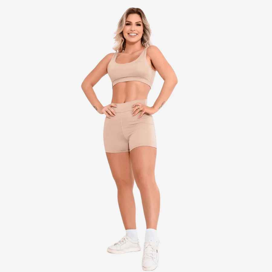 AQN Sport Women Sports Sets - 米色 - 查看 1