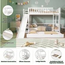 Sweiko Kids Bed Frames, Headboards & Footboards - White - View 5