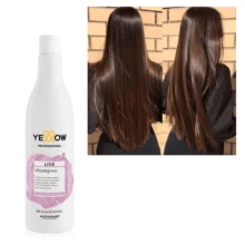 Kit Yellow Liss Shampoo 500ml  + Mascarilla para cabello lisso YELLOW By Alfaparf 500ml - KIT ALISADO - Ver 3