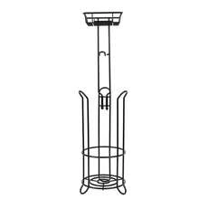 Iron Art Vertical Paper Towel Rack, Household Bathroom Moisture-Proof Toilet Paper Storage Rack, Floor Standing Paper Storage Rack - Multicolor - View 6