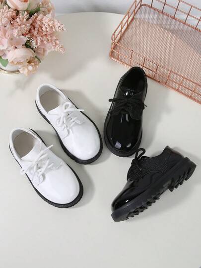 New Spring And Autumn British Style Boys' Shoes Fashionable All-Match Outdoor Student Leather Shoes