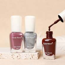 1pc 0.28fl.0z Nail Polish Water-Based Peel Off Nail Polish Odorless Fast-Drying Nail Polish, No Need To Bake, Suitable For Daily Nail Decor, Multicolor Optional, For Daily Use - PinkNude - View 7