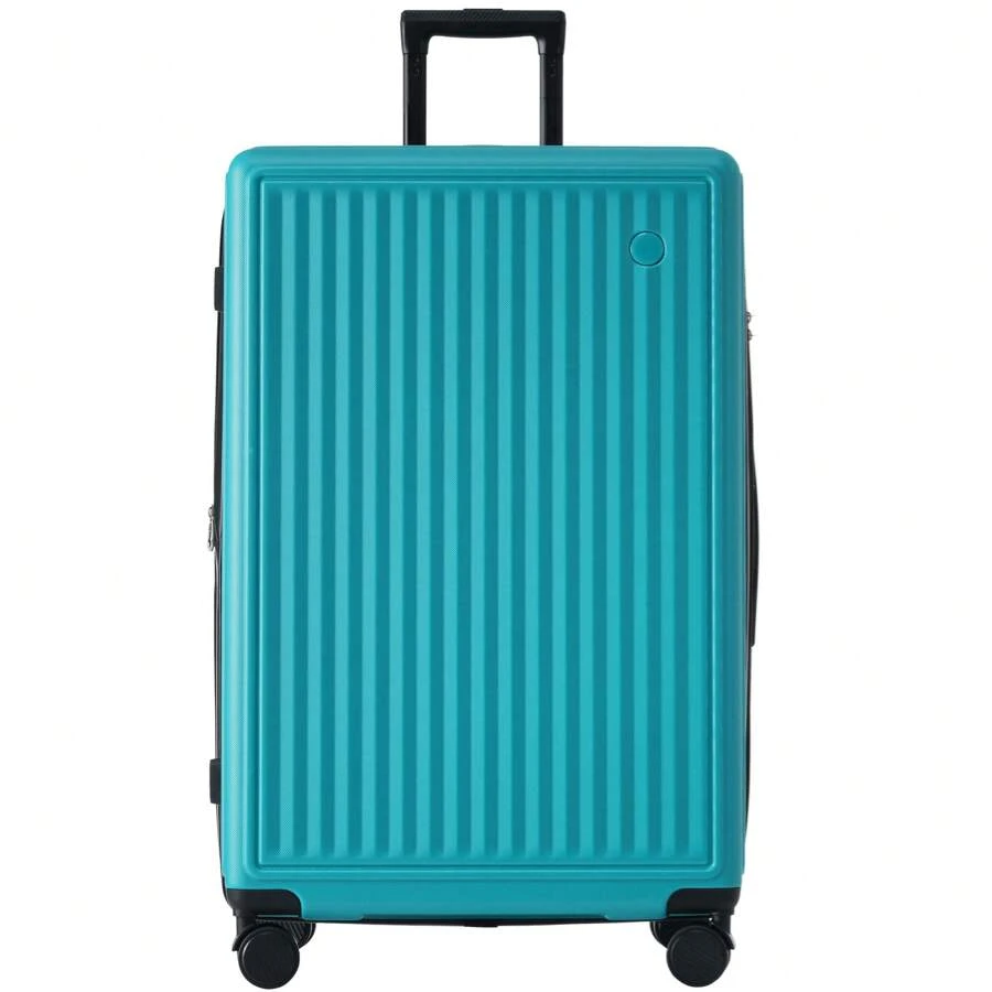 okwish Valise de voyage rigide Valise rigide en matériau ABS TSA, 4 roues M-23*56*22 cm L-66*43*27 cm XL-76*48*31 cm (avec timon) - Vert - Voir 1