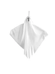 1 Stück Halloween Veranstaltung Dekoration Requisiten, Weiße Geisterornamente, Außen Horror Urlaub Dekorationen, Hängende Geisteranhänger