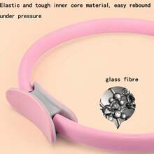 1 件终极瑜伽普拉提健身圈，用于大腿训练、塑身、肌肉锻炼 - 轻松实现您的健身目标！ - 彩色 - 查看 4