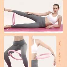 1 件终极瑜伽普拉提健身圈，用于大腿训练、塑身、肌肉锻炼 - 轻松实现您的健身目标！ - 彩色 - 查看 9