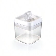 Kit 2 Small Crystal Hermetic Jars 1.1L High Quality Multipurpose Excellent Sealing And Storage - Trong sáng - Xem 3