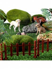 Rocas decorativas de musgo artificial, bolas de musgo verde, piedras de musgo, piedras cubiertas de musgo verde, decoración de musgo falso para arreglos florales, jardines de hadas y manualidades, accesorios para casas de muñecas, decoración de micropaisa-jes del hogar, decoración de jardines, cercas, decoración exterior, festivales, decoración del hogar