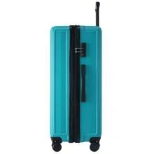 okwish Valise de voyage rigide Valise rigide en matériau ABS TSA, 4 roues M-23*56*22 cm L-66*43*27 cm XL-76*48*31 cm (avec timon) - Vert - Voir 3