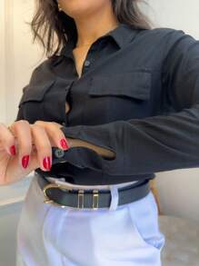 Women Blouses - màu đen - Xem 2