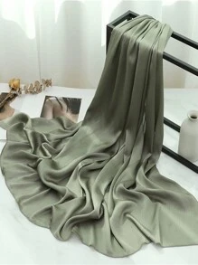 1pc Ladies' Knitted Stripe Pattern Scarf, Fashionable All-Match New Sunscreen Breathable Headband For Any Season Elegant - Multicolor - View 14