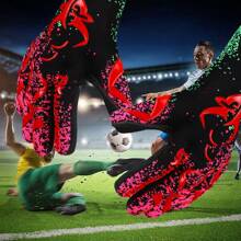 GKHMNEW Gants de gardien de but de football pour jeunes et adultes, gants de gardien de but haute performance, gants de football respirants pour l'entraînement/le match (tailles 6-10)