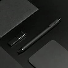 5/10/15 Black Gel Pens Black Ink 0.5mm Medium Point, Original Design, Quick Drying Aesthetic Note Taking Pens School Office Supplies Cute Stationery