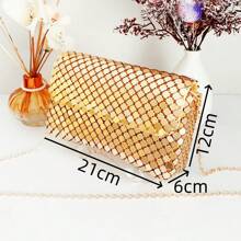 Women Shoulder Bags - Gold - View 2