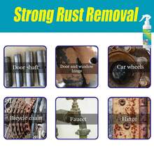 H4Cacle Rust Remover Car Paint Tire Rust Cleaner Stain Remover Brightener Home Rust Remover Converter - White - View 5