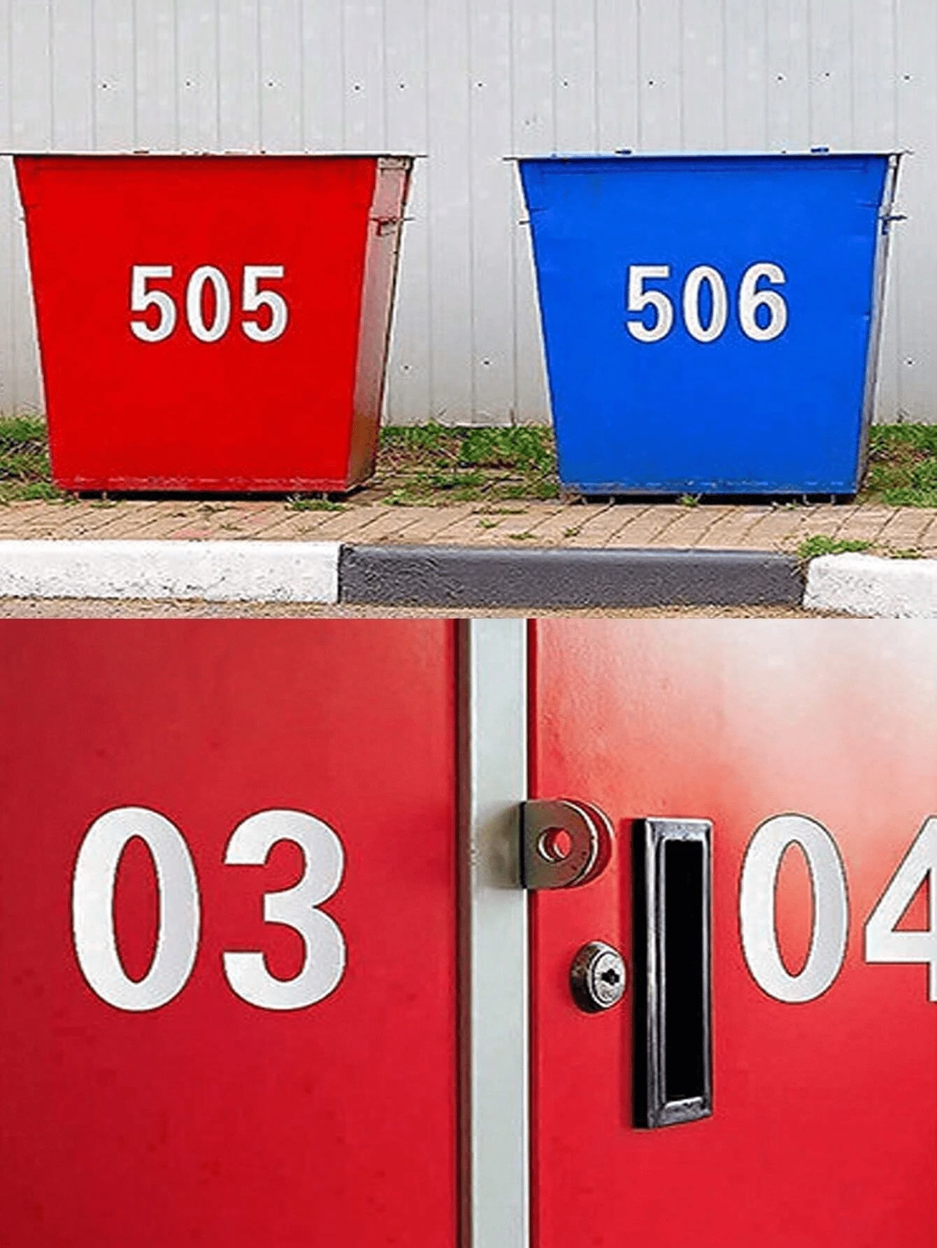 Números Reflectantes Para Buzón Para Exterior, 5