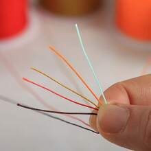 10 Rolls/Pack 100 Yards Colorful Non-Elastic Nylon Beading Cord,0.8mm Multicolor Beaded Thread String For Beading Necklace Bracelet Making Diy Jewelry Crafts Braided String Macrame Cord