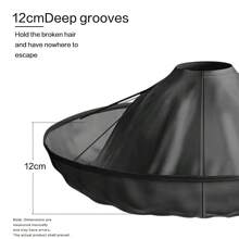 1 pièce Cape de coupe de cheveux DIY, Cape de coiffure parapluie, Cape de salon de coiffure, Cape de coupe de cheveux pliable - Noir, Outils capillaires, Produits capillaires et accessoires pour le salon de coiffure, Essentiels de beauté et de voyage, Retour à l'école, Essentiels de voyage et de vacances, Accessoires capillaires pour femmes