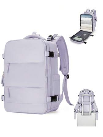 Lightweight Large Capacity Water-Resistance Nylon Fabric Carry On Backpack Travel Backpack Computer Short-Distance Business Backpack Fits15.6-Inch Laptop Suitable For Travel Business Vacation College School Outdoor Holiday Shop For Boys Girls Students Men Presents Gift For Women  Cabin Bag 40x20x25