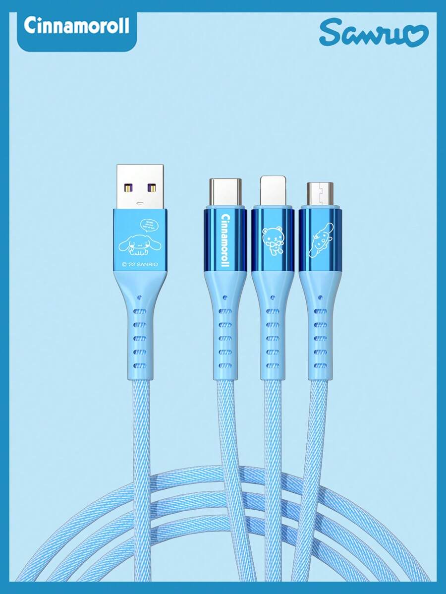 hello-kitty-kuromi-sj-705-colorful-cute-cartoon-3-in-1-data-cable-66w
