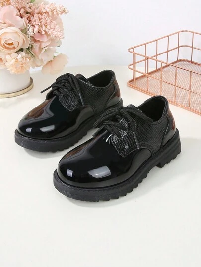 New Spring And Autumn British Style Boys' Shoes Fashionable All-Match Outdoor Student Leather Shoes