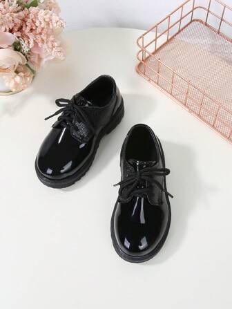 New Spring And Autumn British Style Boys' Shoes Fashionable All-Match Outdoor Student Leather Shoes