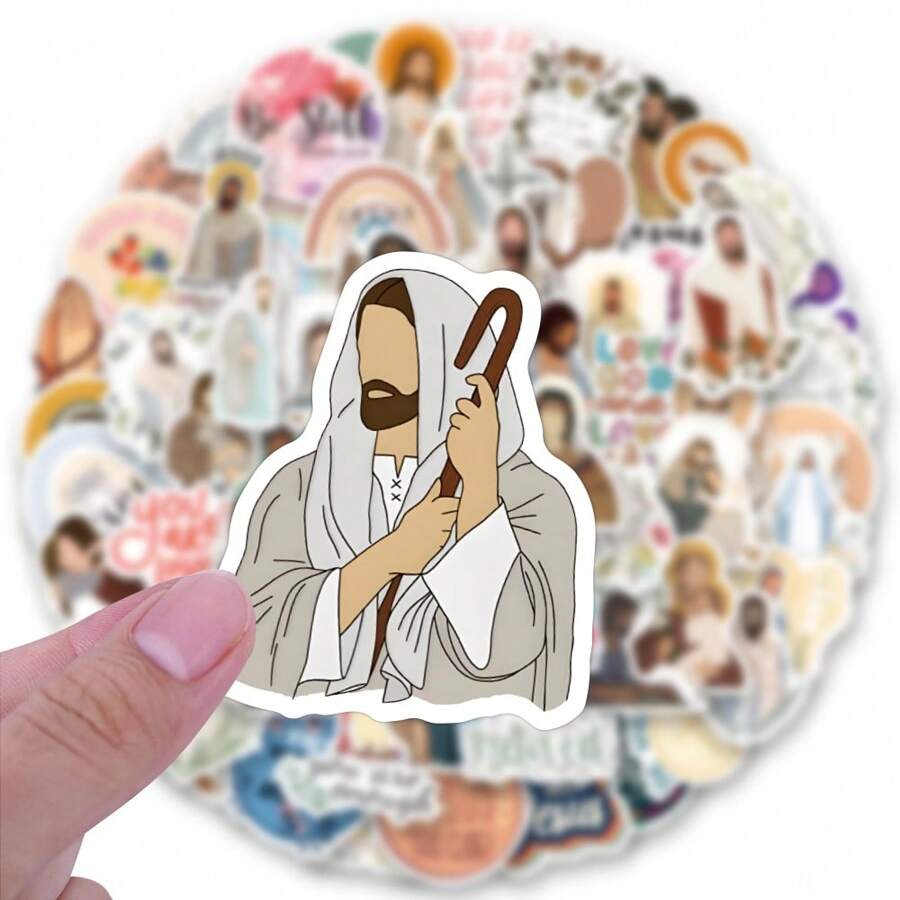 Christmas Decoration 120Pcs Christian Inspirational Stickers, Bible