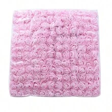 12 bó/gói (144 bông) Hoa giả bằng xốp, hoa hồng mini hình gấu bông, nguyên liệu làm vòng hoa DIY, phụ kiện hộp kẹo, trang trí nhà cửa, đám cưới, hoa cài cổ tay cô dâu, phụ kiện đội đầu, Ngày Valentine, Năm mới, đồ trang trí bánh sinh nhật, quà tốt nghiệp - Hoa hồng xốp với sợi nhiều màu - Xem 17