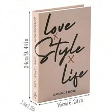 3pcs Foldable Decorative Fake Books, Minimalist Design Ornaments For Show Rooms And Spaces Best Gifts Birthday Graduation - Multicolor - View 4