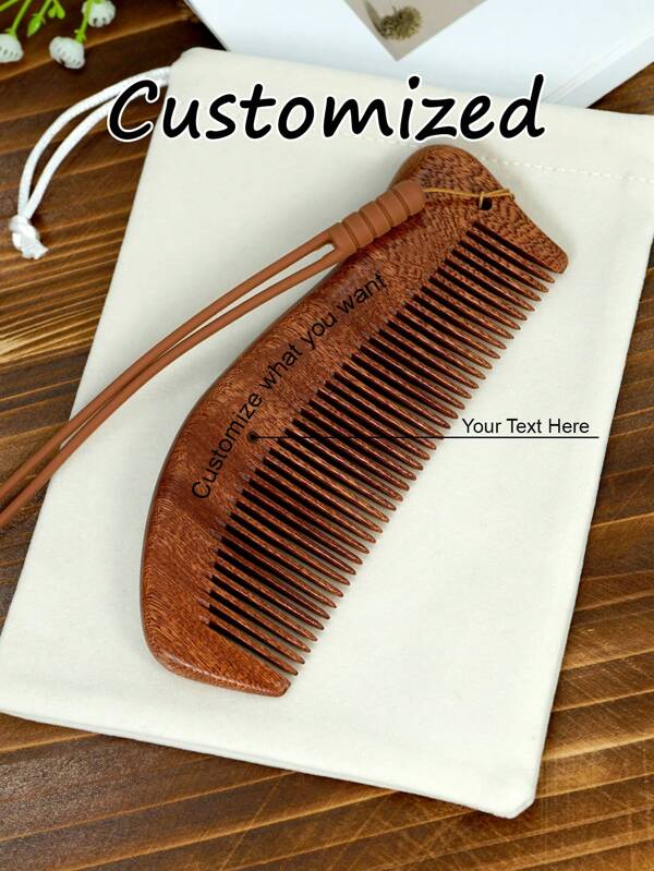 1 Pc  Personalised Custom Wooden Labor Comb,Wooden Hair Comb,Anti-Static Wooden Hair Brush  Laser Engraved, Mama Natural Birthing Comb For Labor Pain | Wooden Comb For Women - Labor Comb For Labor And Delivery Essentials | Wood Comb For Pregnancy Contraction, Labor Pain Relief & Labor Gifts For Women,For Detangling & Styling Curly, Space-Saving,Ornamental,Letter,Exquisite,Stylish,Vintage,Unique,Customized,Personalized,Custom,Ideal Gifts For Her,Girlfriend,Her,Grandparents,For Anniversaries,For Weddings