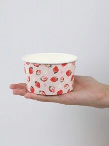 10 chiếc bát giấy dùng một lần hình dâu tây 227g (8oz), thích hợp đựng kem, bỏng ngô, thức ăn, dùng trong nhà bếp, nhà hàng, tiệc dã ngoại, đồ dùng nhà bếp, bao bì thực phẩm, bát dùng một lần, đồ dùng tiệc sinh nhật, chống rò rỉ, thích hợp cho bữa trưa, tiệc nướng BBQ, tiệc lễ hội, mang đi và sử dụng hàng ngày, đồ dùng ăn uống dùng một lần, thích hợp cho mùa tựu trường, Ngày Valentine. - quả dâu - Xem 6