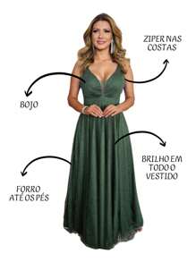 Grife Velasco Women Prom Dresses - Olive Green - View 3