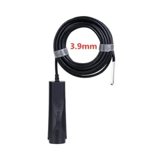 3.9mm 1080P HD WIFI Endoscope Camera For IOS Android Car Pipeline Inspection 6 Adjustable LEDs IP67 Waterproof Hard Cable - Black - View 2