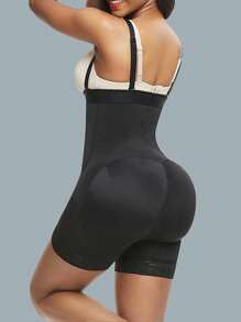 FeelinGirl 2pcs Women Shapewear Tummy Control Fajas Post Surgery Compression Body Shaper With Open Crotch - Multicolor - View 3