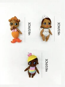 LOL SURPRISE 5PCS Random Doll Series PVC Material Colorful Birthday Gift PVC Material - Multicolor 1 - View 2