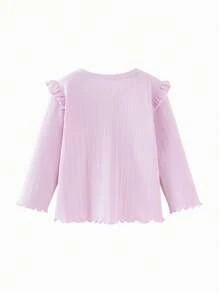 mini bala Bé trai và bé gái Áo khoác mặc nhà cho trẻ em Đàn hồi thấm mồ hôi Áo khoác chống lạnh thoáng khí - Hồng - Xem 5