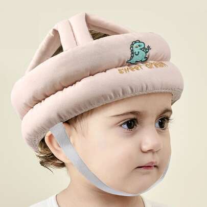 1入組多色寶寶步行防摔帽，嬰兒步行防護裝備，兒童防撞頭保護，夏季透氣