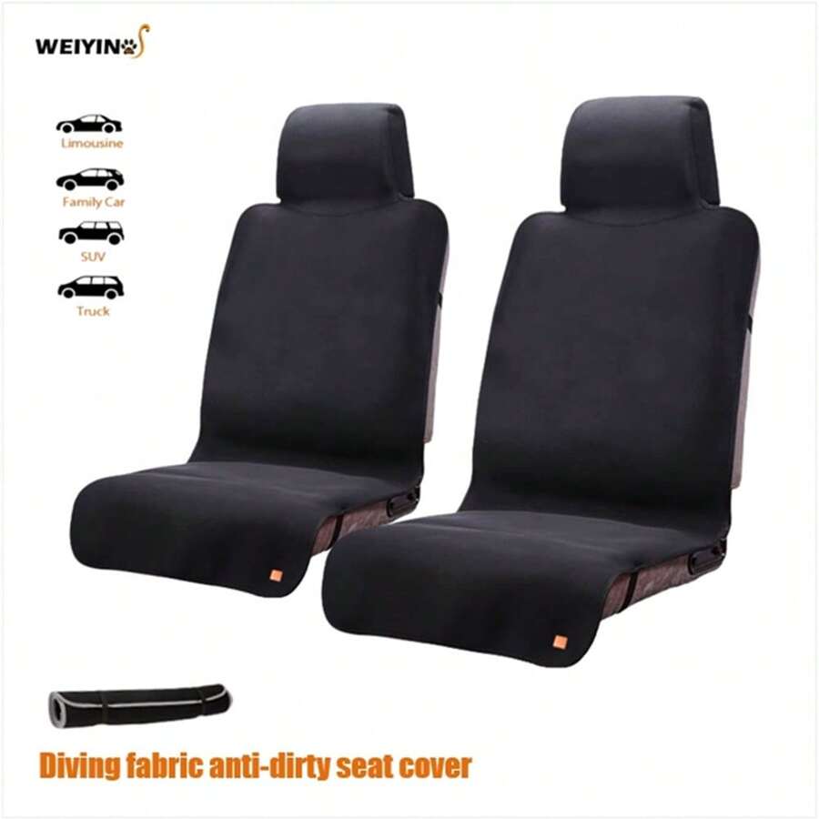 Car Seat Cover Pet Car Mat Portable Car Seat Mat Neoprene Car Mat Universal - Multicolor - View 1